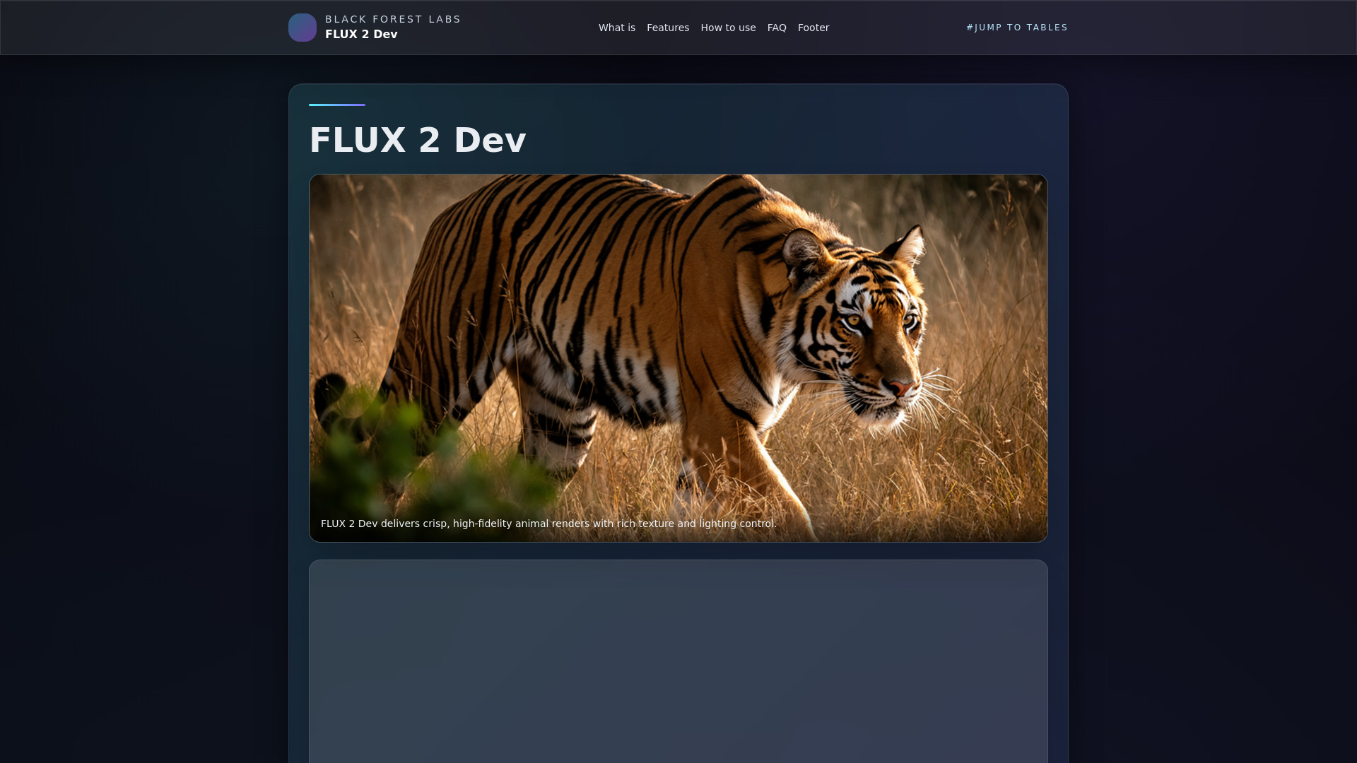 FLUX 2 Dev | FLUX.2-dev Guide