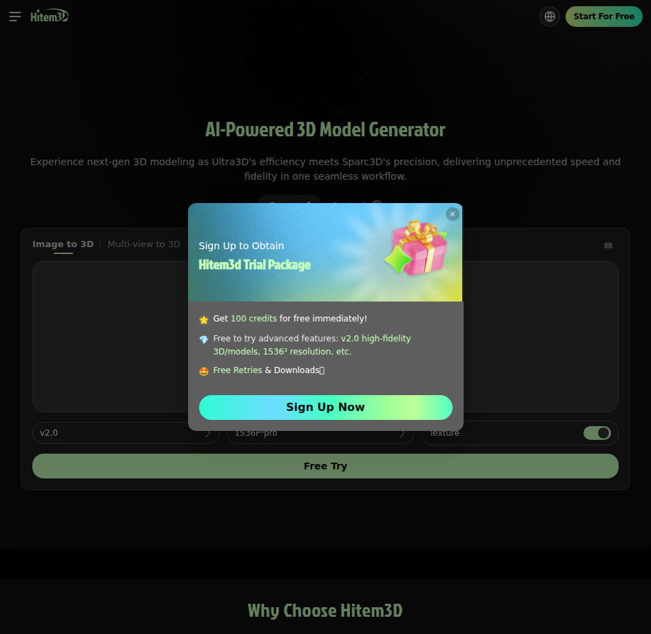 Hi3D (formerly Hitem3D): AI 3D Model Generator for Maker Workflows
